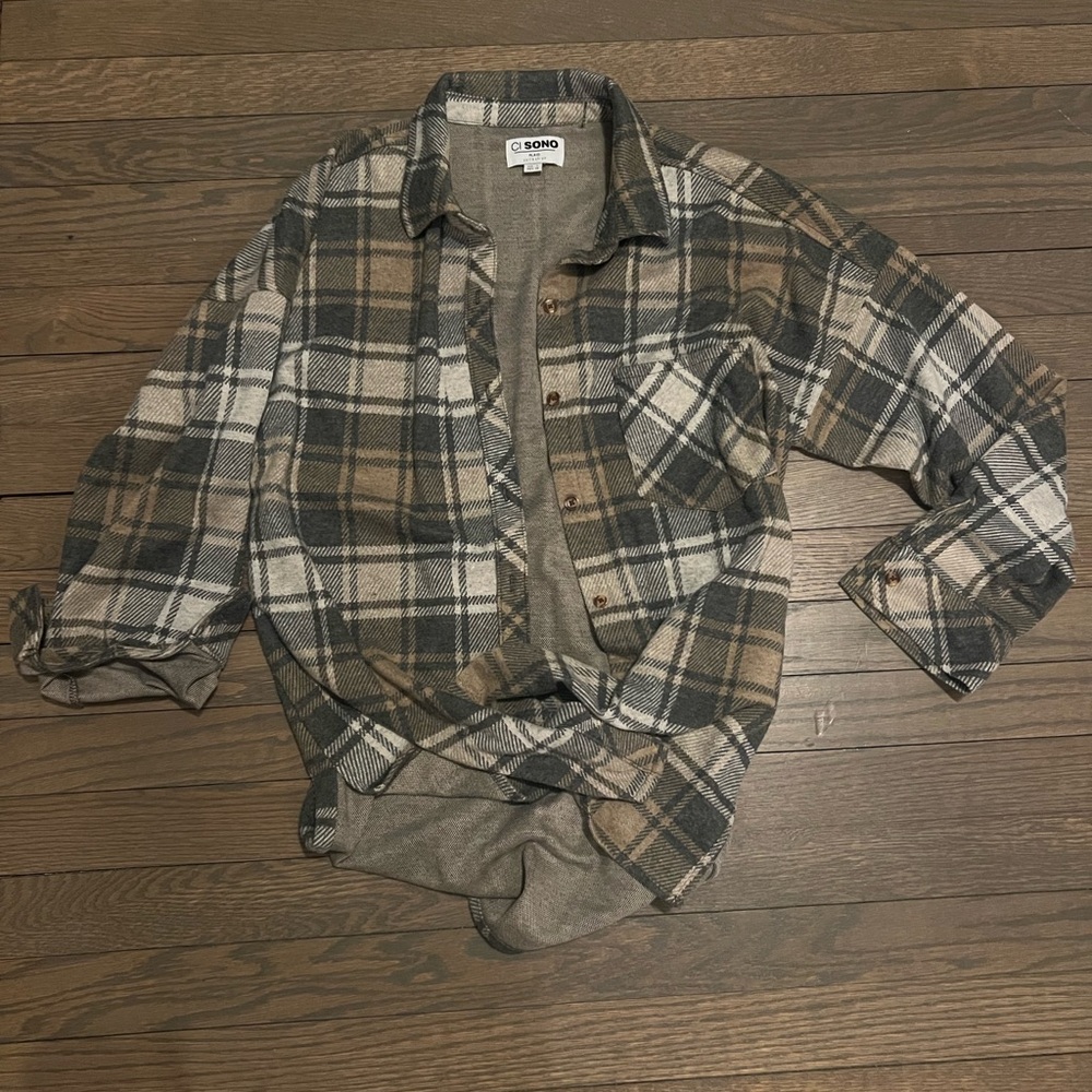 CI Sono Plaid Shirt